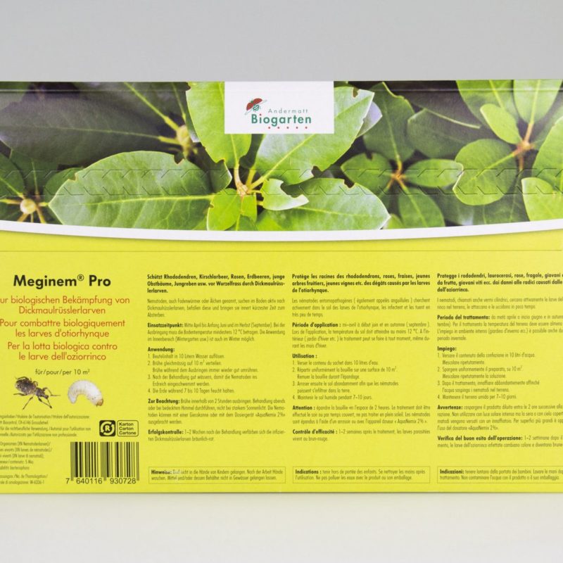 Nématodes Meginem® Pro contre les larves d'otiorhynques