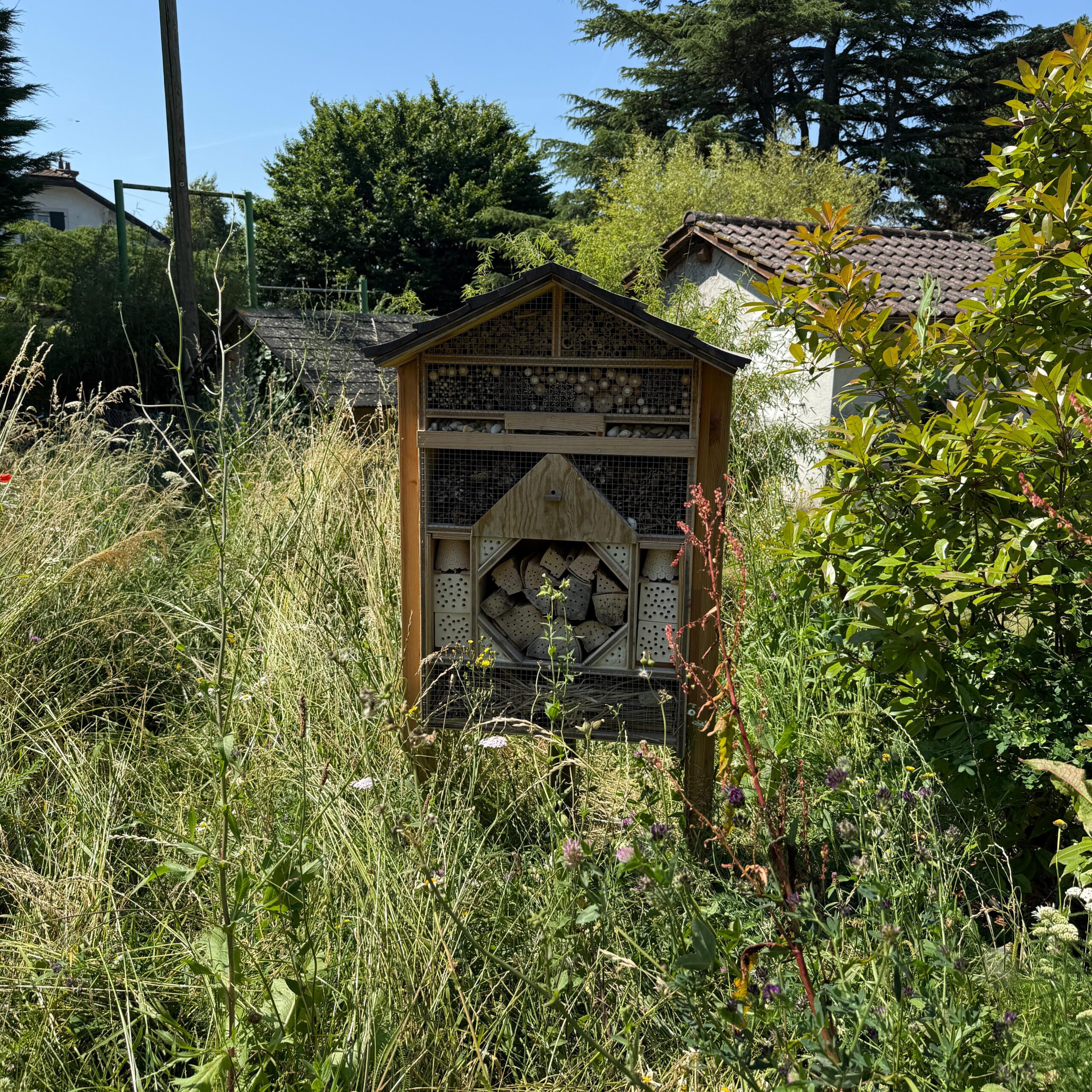 Hôtel à insectes 4 étoiles ⭐⭐⭐⭐ – Jardin familial & collectif – Image 24