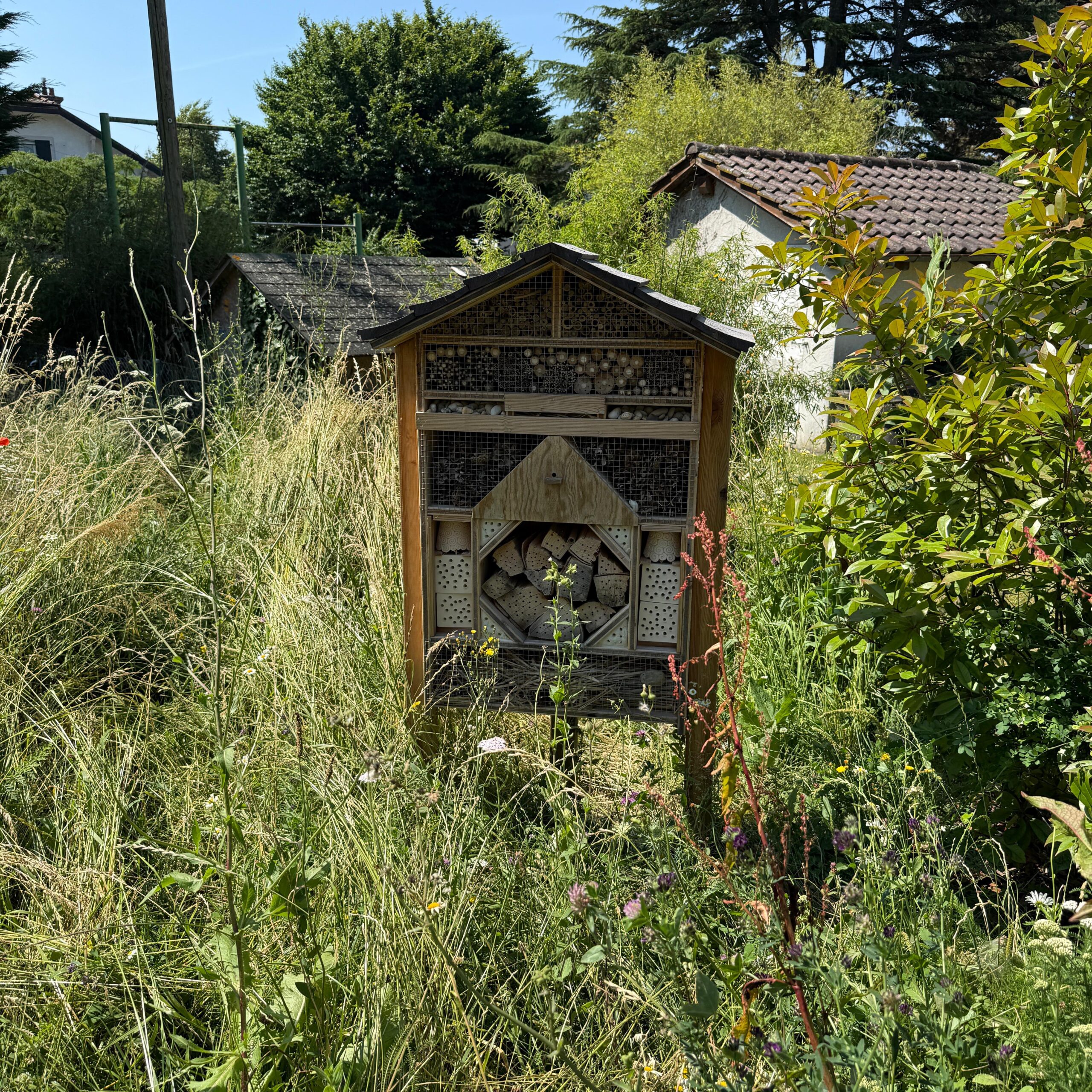 Hôtel à insectes 4 étoiles ⭐⭐⭐⭐ – Jardin familial & collectif – Image 25