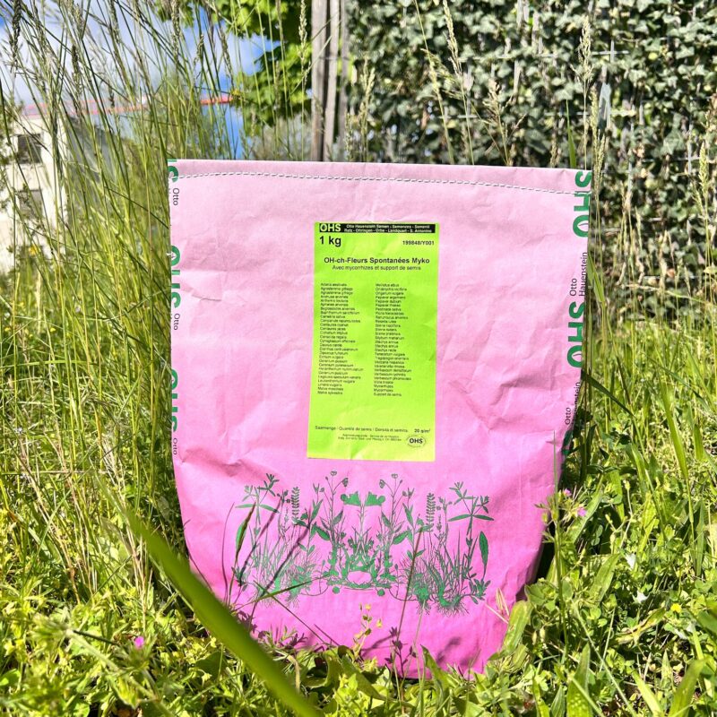 OH-ch- Fleurs Spontanées Myko (1kg - 50m2) - (sol sec, fleurs pour espace rudéral)