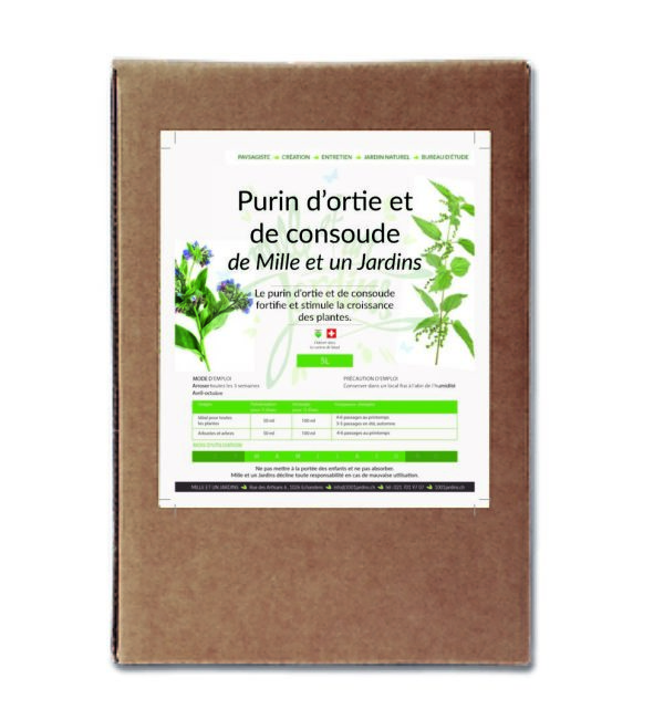 Purin d'ortie et de consoude Bag-in-box  5 litres